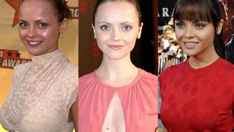 christina ricci breasts|Christina Ricci Opens up about Her Plastic Surgery at Age 19